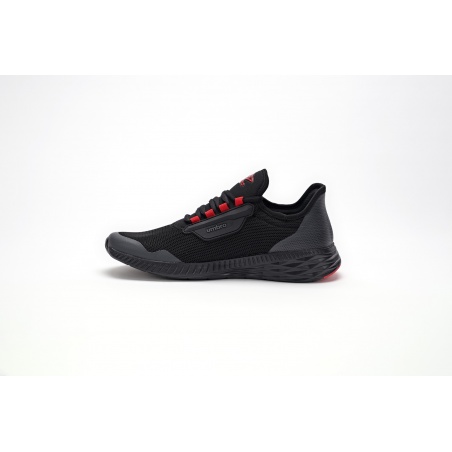 Zapatilla Umbro Melland II Black / Carbon / Vermillion
