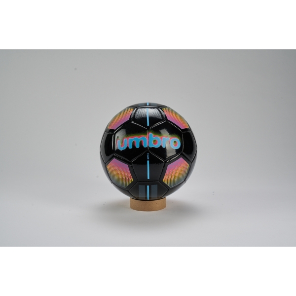 Balón de Fútbol Umbro Stratus Black / Atomic Blue / Multi