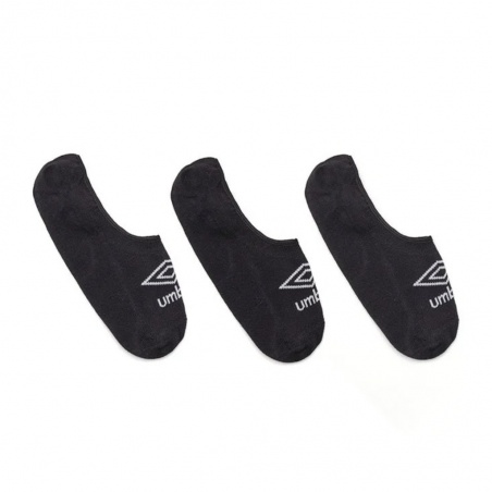 Calcetines Umbro Ghost Combed Negro (Pack 3 Uds)