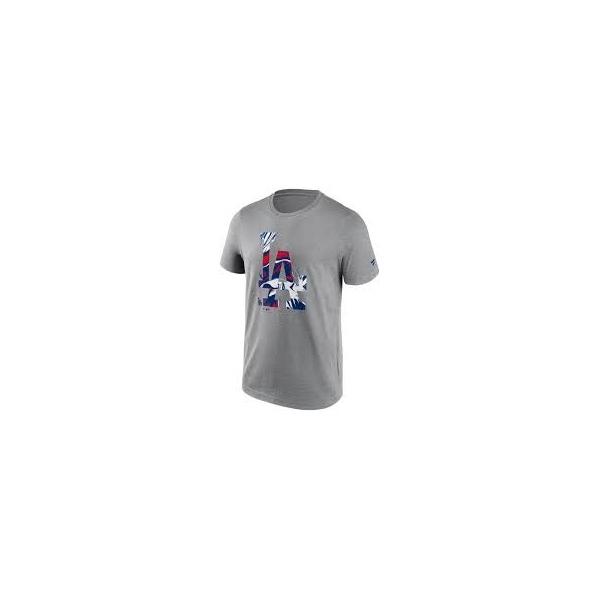 Camiseta Fanatics Los Angeles Dodgers Gris