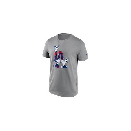 Camiseta Fanatics Los Angeles Dodgers Gris