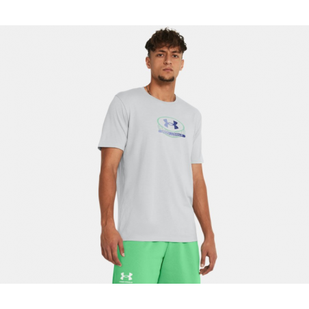 Camiseta Under Armour Global Lockertag Gris
