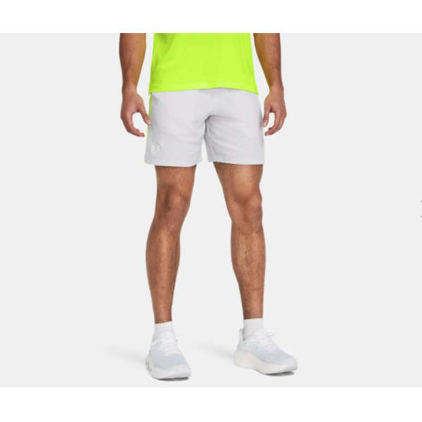 Short Under Armour Launch 7" Blanco