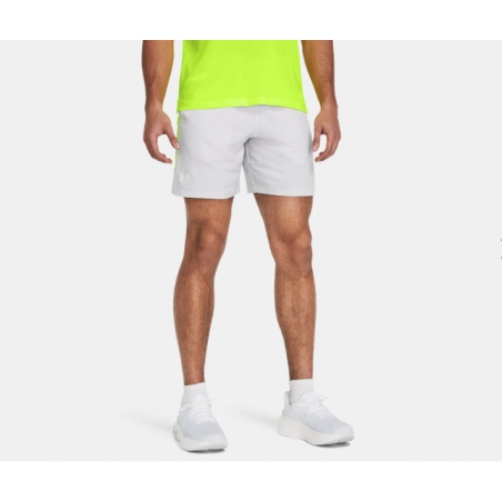 Short Under Armour Launch 7" Blanco