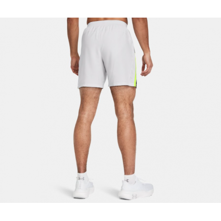 Short Under Armour Launch 7" Blanco