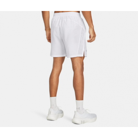Short Under Armour Launch 7" Blanco