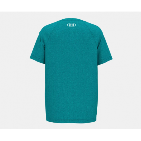Camiseta Under Armour Tech Split Wordmark Verde