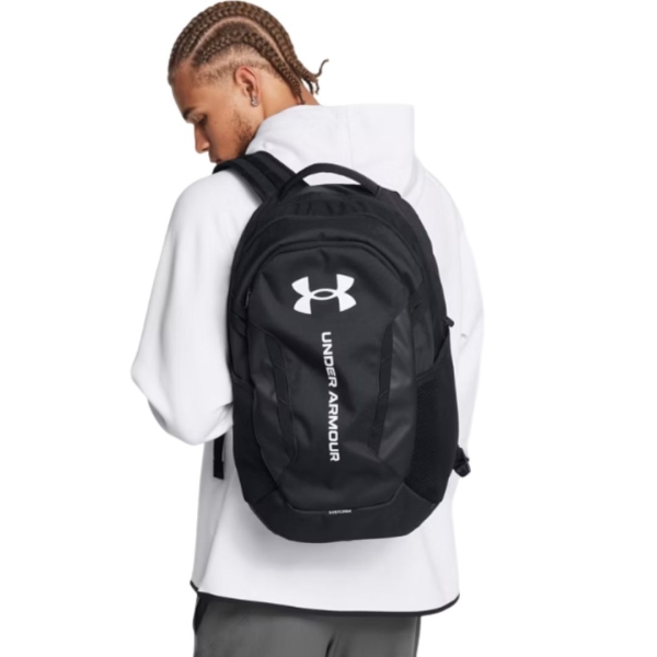 Mochila Under Armour Hustle 6.0 Negra
