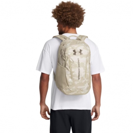 Mochila Under Armour Hustle 6.0 Beige