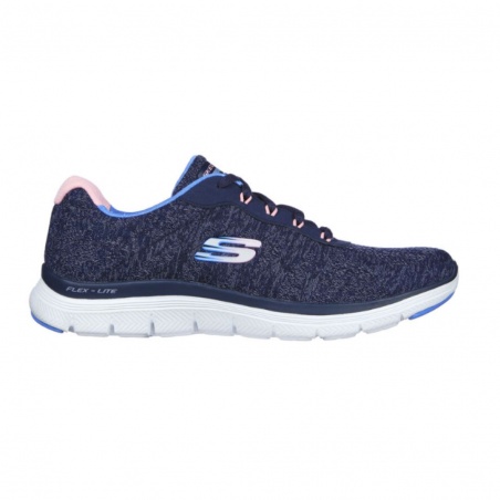 Zapatilla Skechers Flex Appeal 4.0 Fresh Marino