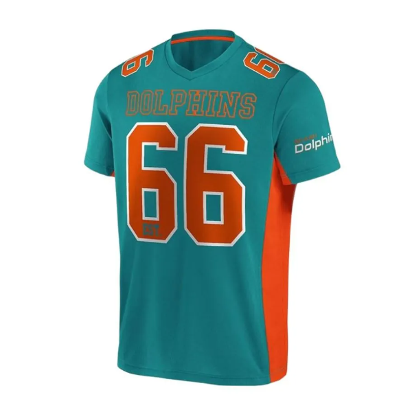 Camiseta Nike Miami Dolphin Turquesa