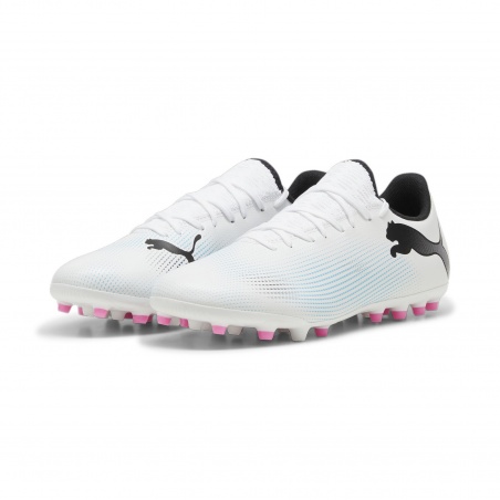 Bota De Fútbol Puma Future 7 Play MG Blanca