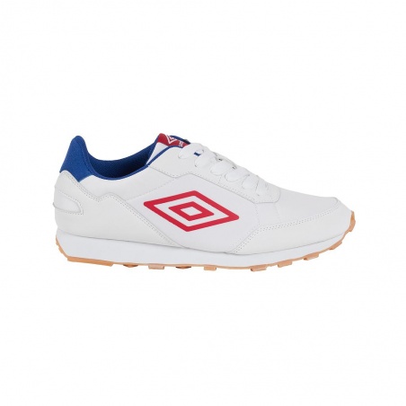 Zapatilla Umbro Addison White / Vermilion / TW Royal / Light Gum
