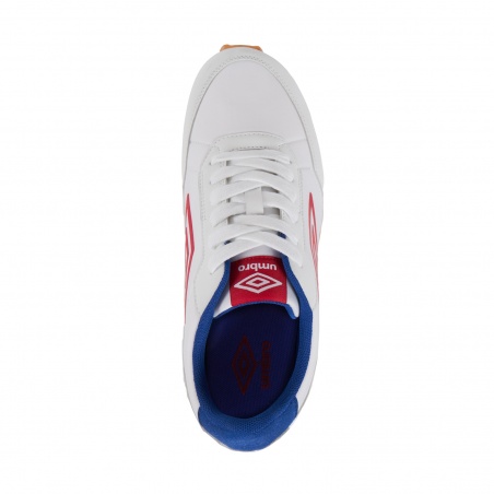 Zapatilla Umbro Addison White / Vermilion / TW Royal / Light Gum