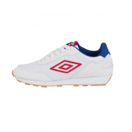 Zapatilla Umbro Addison White / Vermilion / TW Royal / Light Gum