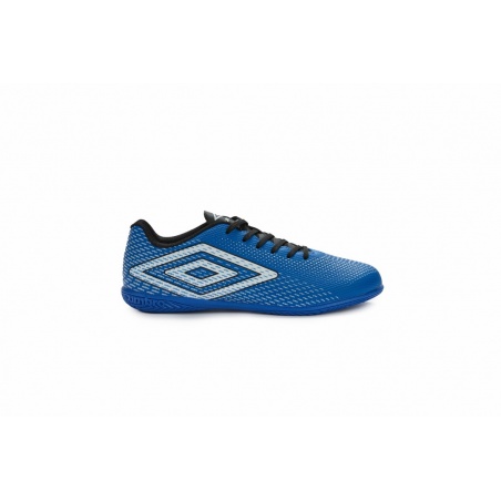 Zapatilla de Futbol Sala Umbro Aurora II IC - Junior - Classic Blue / White / Black / Silver
