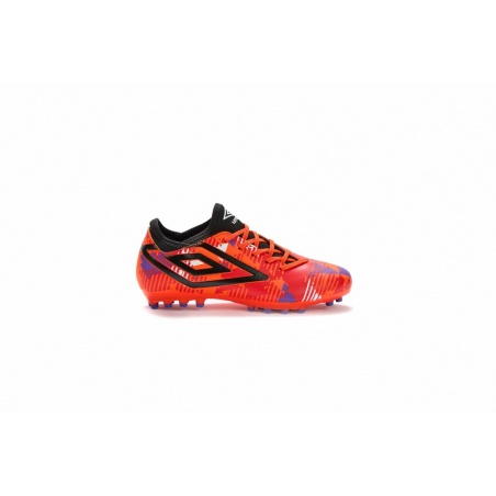 Bota de Fútbol Umbro Formation III AG - Junior - Orange / Black / Red / Purple / White
