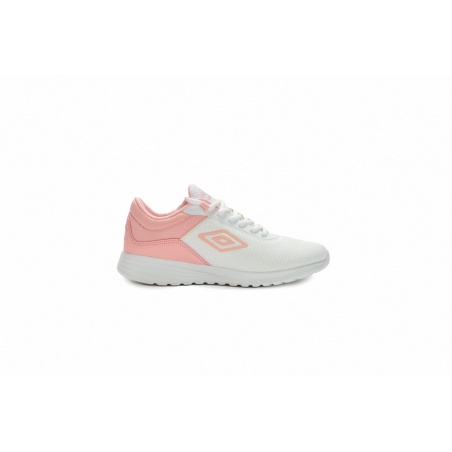 Zapatilla Umbro Mayford - Junior - White / Candy Pink
