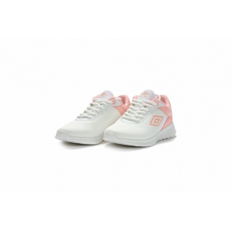 Zapatilla Umbro Mayford - Junior - White / Candy Pink
