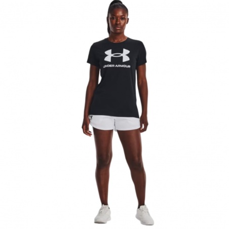 Camiseta Under Armour Rival Logo Negra