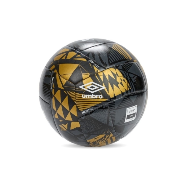 Balón de Fútbol Umbro Neo Swerve Black / White / Gold