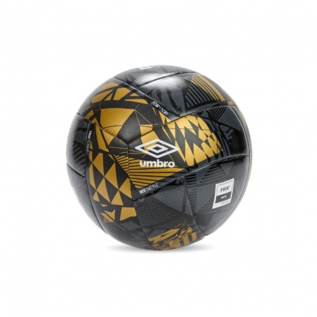 Balón de Fútbol Umbro Neo Swerve Black / White / Gold