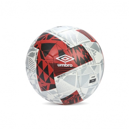 Balón de Fútbol Umbro Neo Swerve White / Fire Whirl / Black