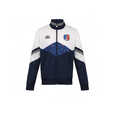 Chaqueta Umbro Track Top - France Medieval Blue / Brilliant White / Regal Blue