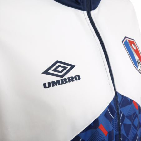 Chaqueta Umbro Track Top - France Medieval Blue / Brilliant White / Regal Blue