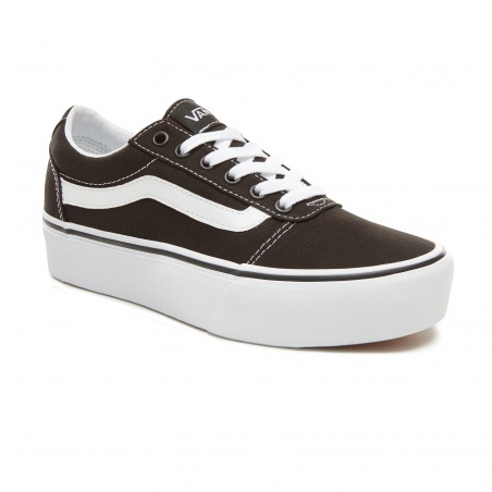 Zapatilla Vans Ward Platform Negra