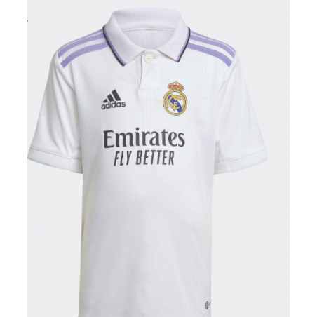 Conjunto Adidas Real Madrid 22/23 1ª Equipación Blanco