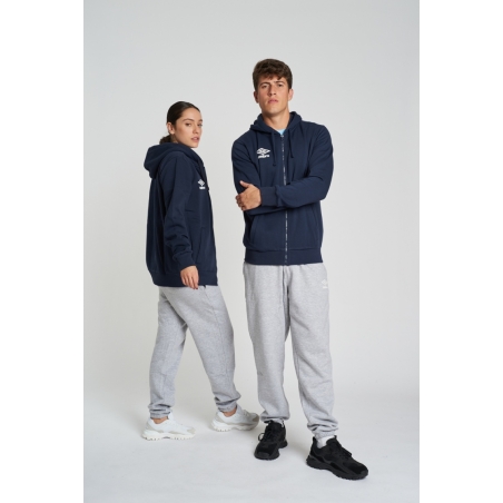 Chaqueta Umbro Wardrobe Zip Hoodie Small Logo Navy / White