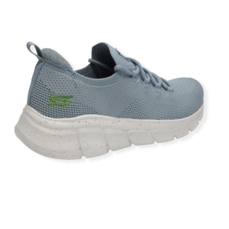 Zapatilla Skechers Bobs Flex Azul