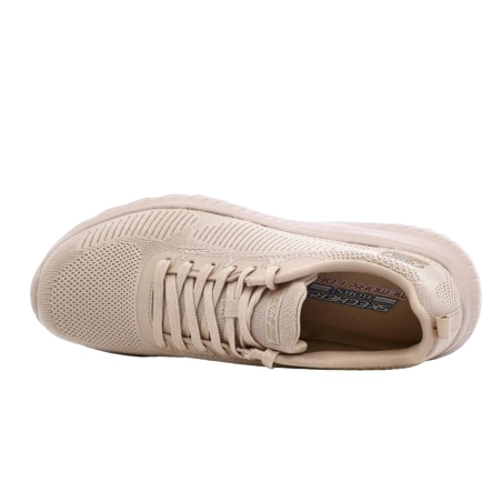 Zapatilla Skechers Bobs Sport Squad Chaos Beige