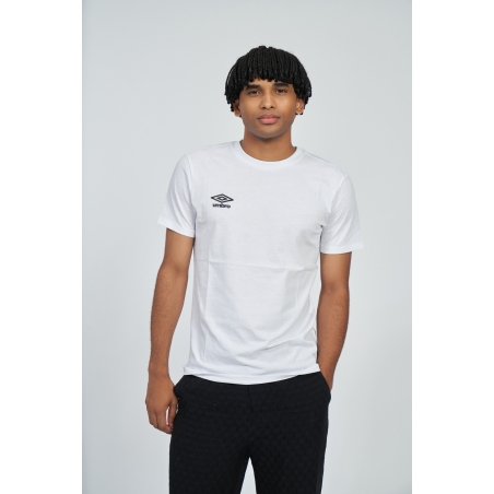 Camiseta Umbro Wardrobe Small Logo White / Black