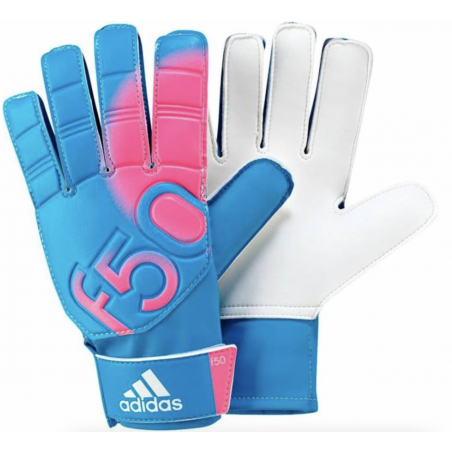 GUANTE PORTERO ADIDAS F50 AZUL