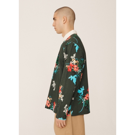 Polo Umbro YMC Aloha Print Jersey Shirt Floral Multi