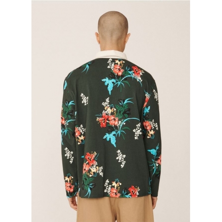 Polo Umbro YMC Aloha Print Jersey Shirt Floral Multi