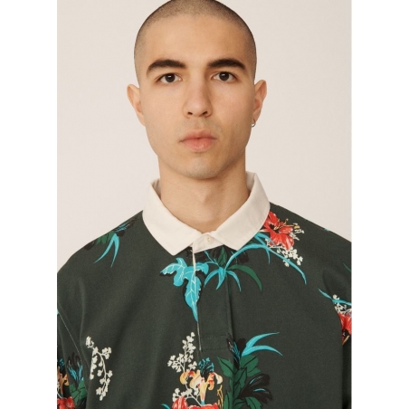 Polo Umbro YMC Aloha Print Jersey Shirt Floral Multi