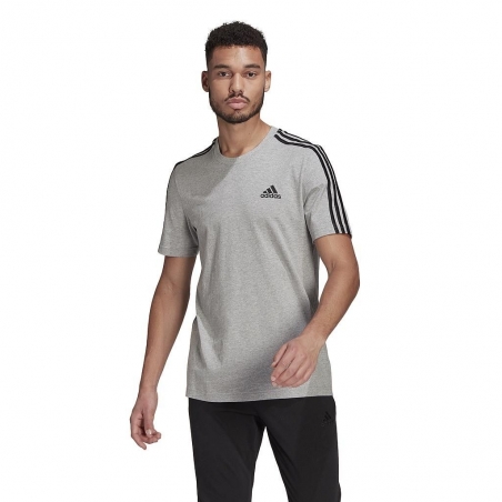 Camiseta Adidas Essentials Gris