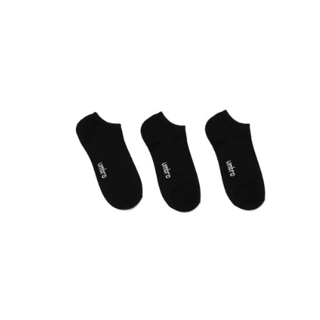 Calcetines Umbro Snicker Mermerized Invisible Negro Pack 3