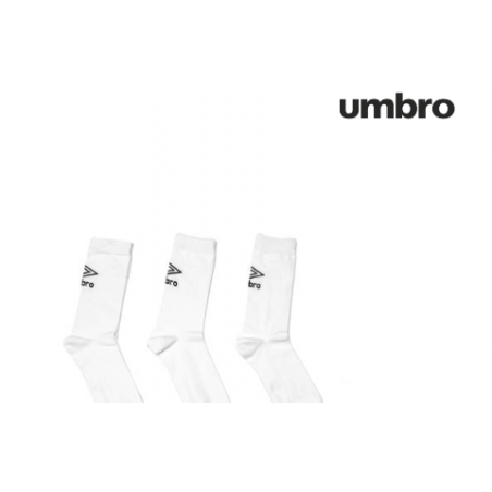 Calcetines Umbro Combed Blanco Pack 3
