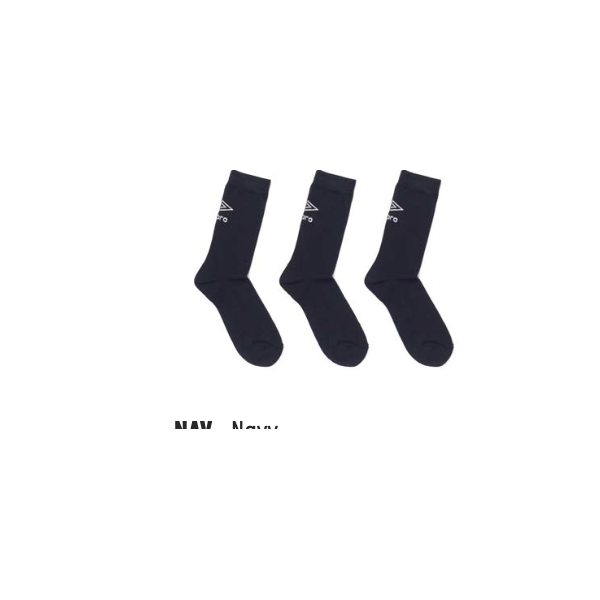 Calcetines Umbro Combed Marino Pack 3
