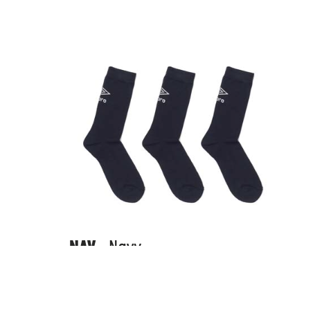 Calcetines Umbro Combed Marino Pack 3