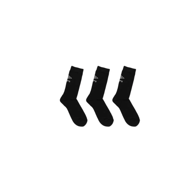 Calcetines Umbro Combed Negro Pack 3