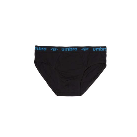 Slip Umbro Cotton Negro y Azul