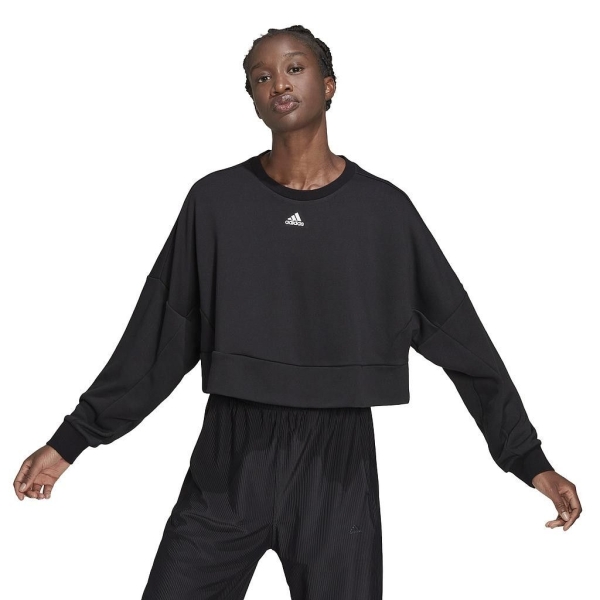 Sudadera Adidas Aeroready Negra