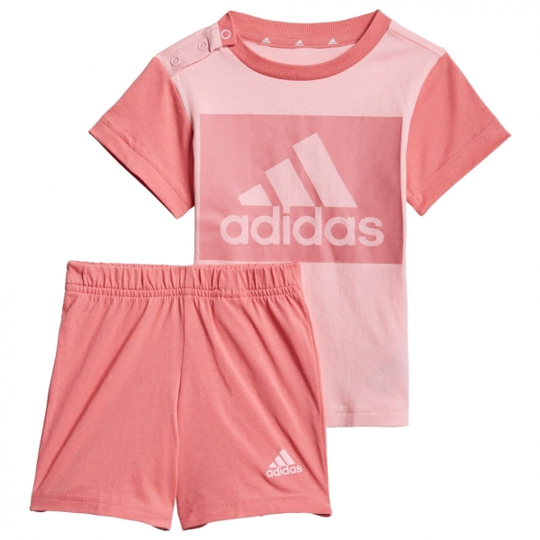 Conjunto Adidas Essentials Rosa