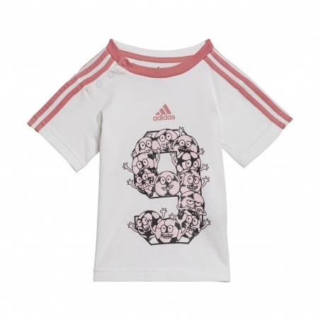 Chandal Stripes Sport Adidas Junior Blanco