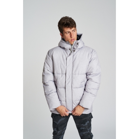 CHAQUETA PADDED CON FORRO GRIS